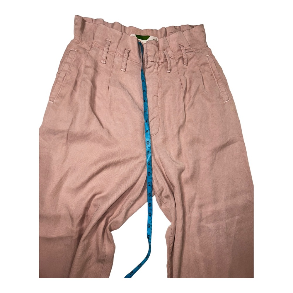 Anthropologie l High Rise Cropped Blythe Wide Leg Pants Size 4 - Picture 7 of 11